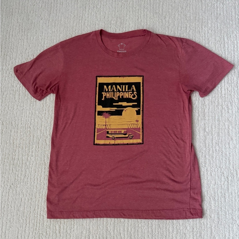 Manila Philippines Graphic T-Shirt - Red